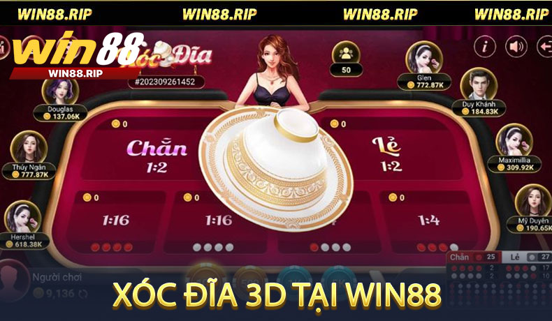 Xóc đĩa 3D